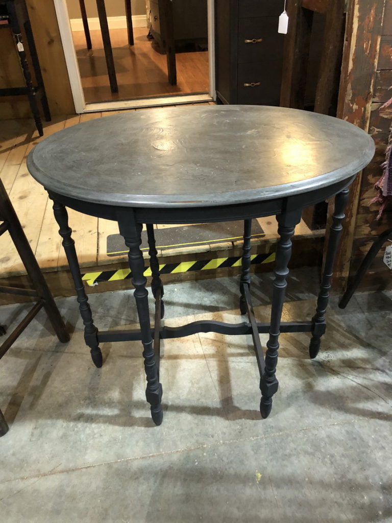 Oval Gate Leg Side Table